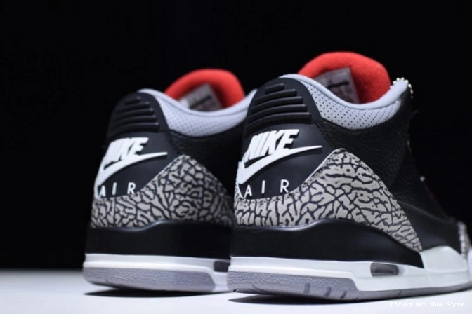 Kicked Out Shoe Store 854262-001 Air Black Jordan Cement 3 0710